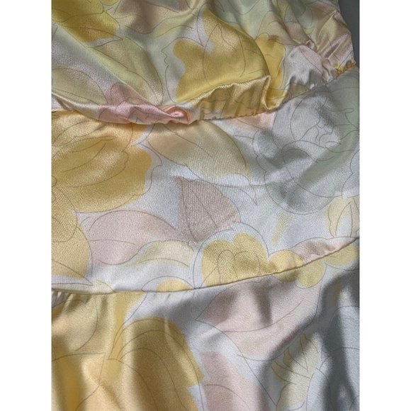 Zizi Women’s Long Dress Cream Blush Peach Color Size 8 Tea Party Wedding - Picture 7 of 12